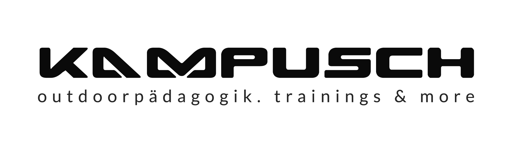 kampusch outdoor logo schwarz